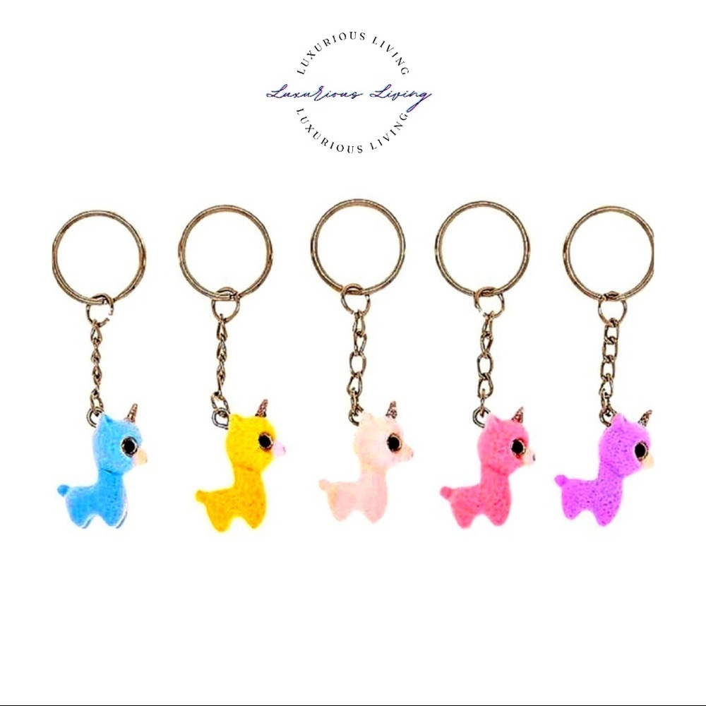 Best Friends Llamacorn Keychains - 5 Pack